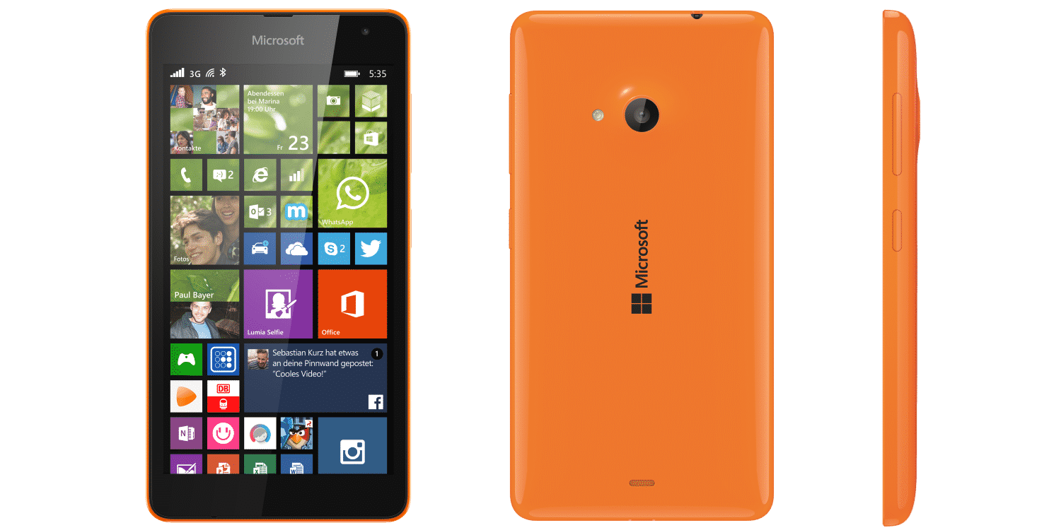 Microsoft Lumia 535 Orange Microsoft Lumia 535 Orange