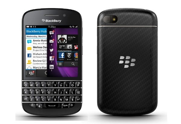 BlackBerry Q10 Noir