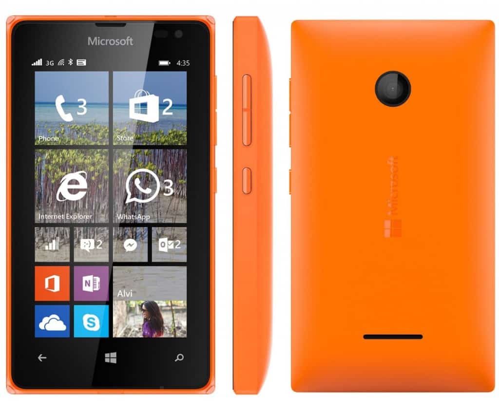 Microsoft Lumia 435 Orange Microsoft Lumia 435 Orange