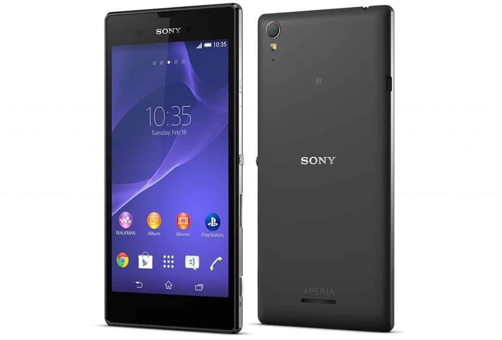 Sony Xperia T3 Noir Sony Xperia T3 Noir