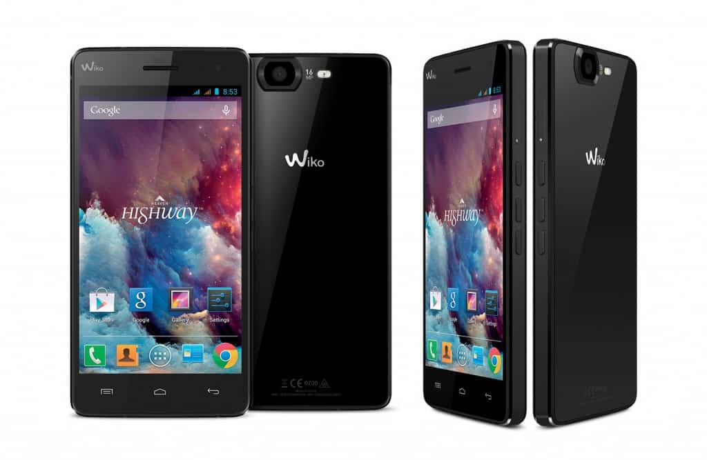 Wiko Highway 4G Noir Wiko Highway 4G Noir