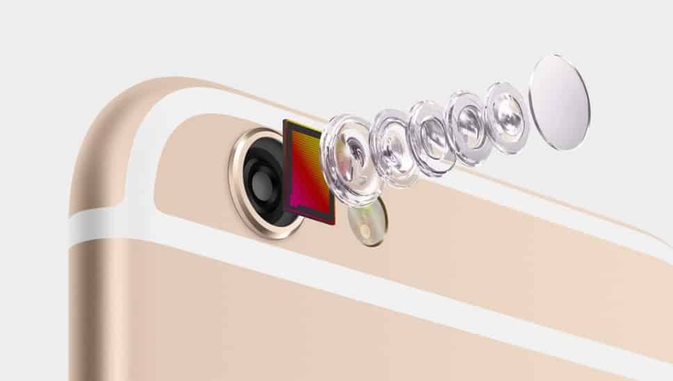 Appareil photo iPhone 6 Or Appareil photo iPhone 6 Or