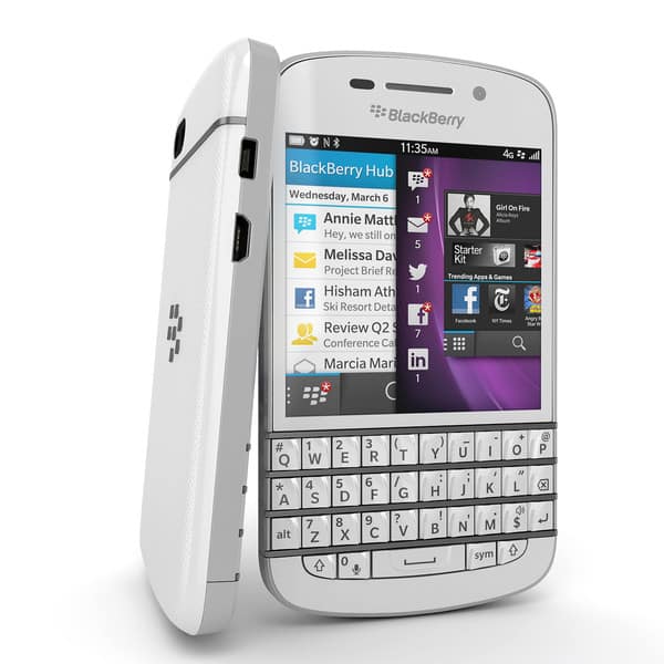 BlackBerry Q10 Blanc
