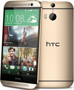 HTC One M8 – Or 16 Go