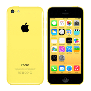 iPhone 5C Reconditionné – Jaune 16 Go