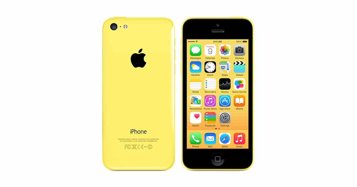 iPhone 5C Jaune 8 Go iPhone 5C Jaune 8 Go