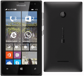 Microsoft Lumia 435 – Noir 8 Go