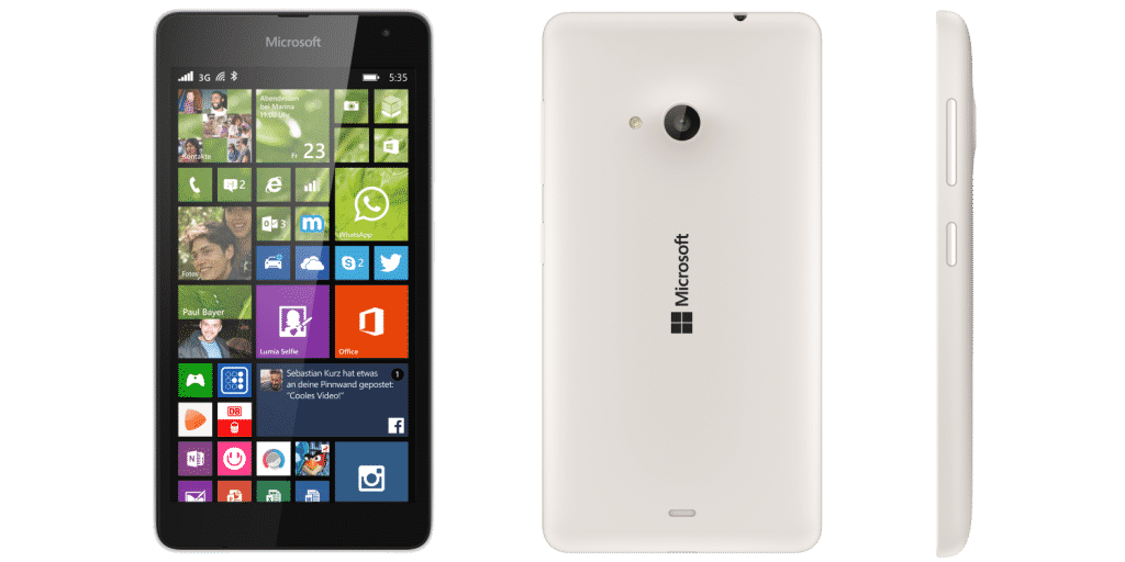 Microsoft Lumia 535 Blanc 