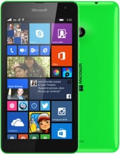 Microsoft Lumia 535 – Vert 8 Go