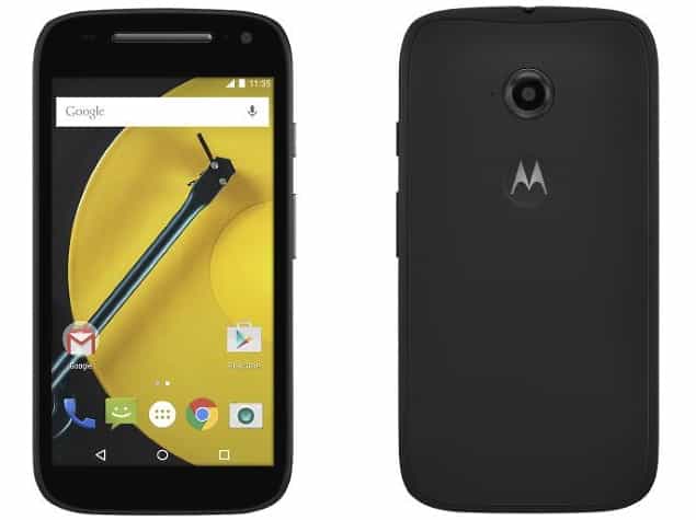 Motorola Moto E 4G Noir Motorola Moto E 4G Noir