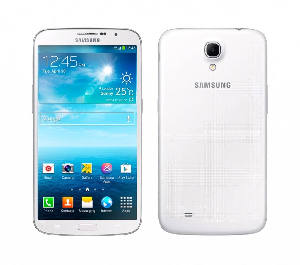Samsung Galaxy Mega 6.3 Blanc Samsung Galaxy Mega 6.3 Blanc