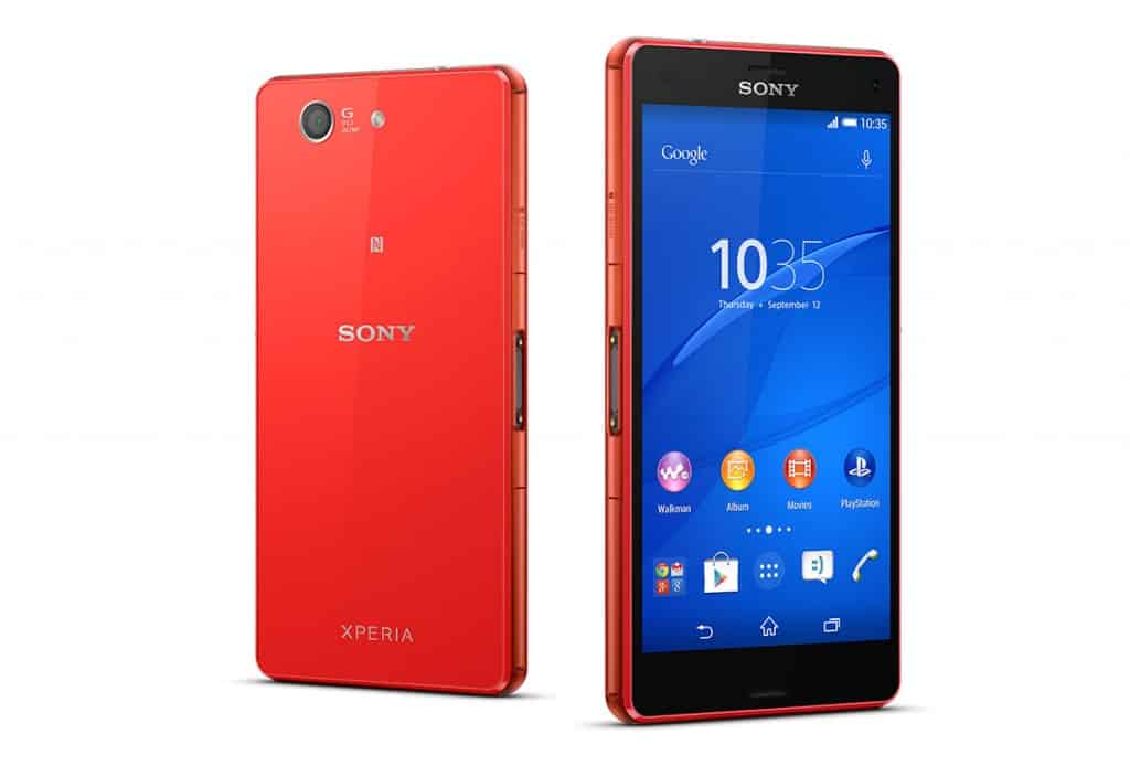 Sony Xperia Z3 Compact Rouge Sony Xperia Z3 Compact Rouge