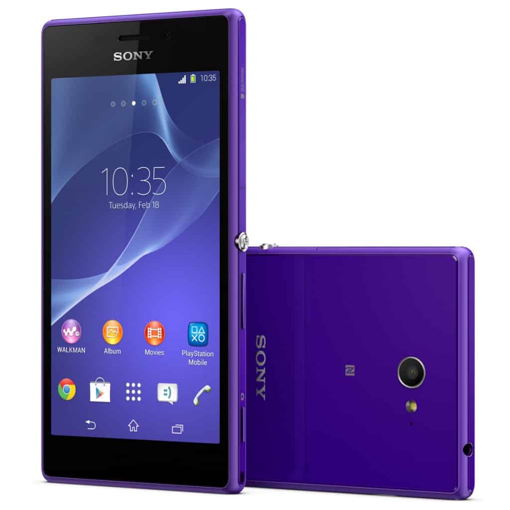 Sony Xperia M2 Violet