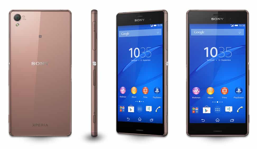 Sony Xperia Z3 Bronze 16 Go Sony Xperia Z3 Bronze 16 go