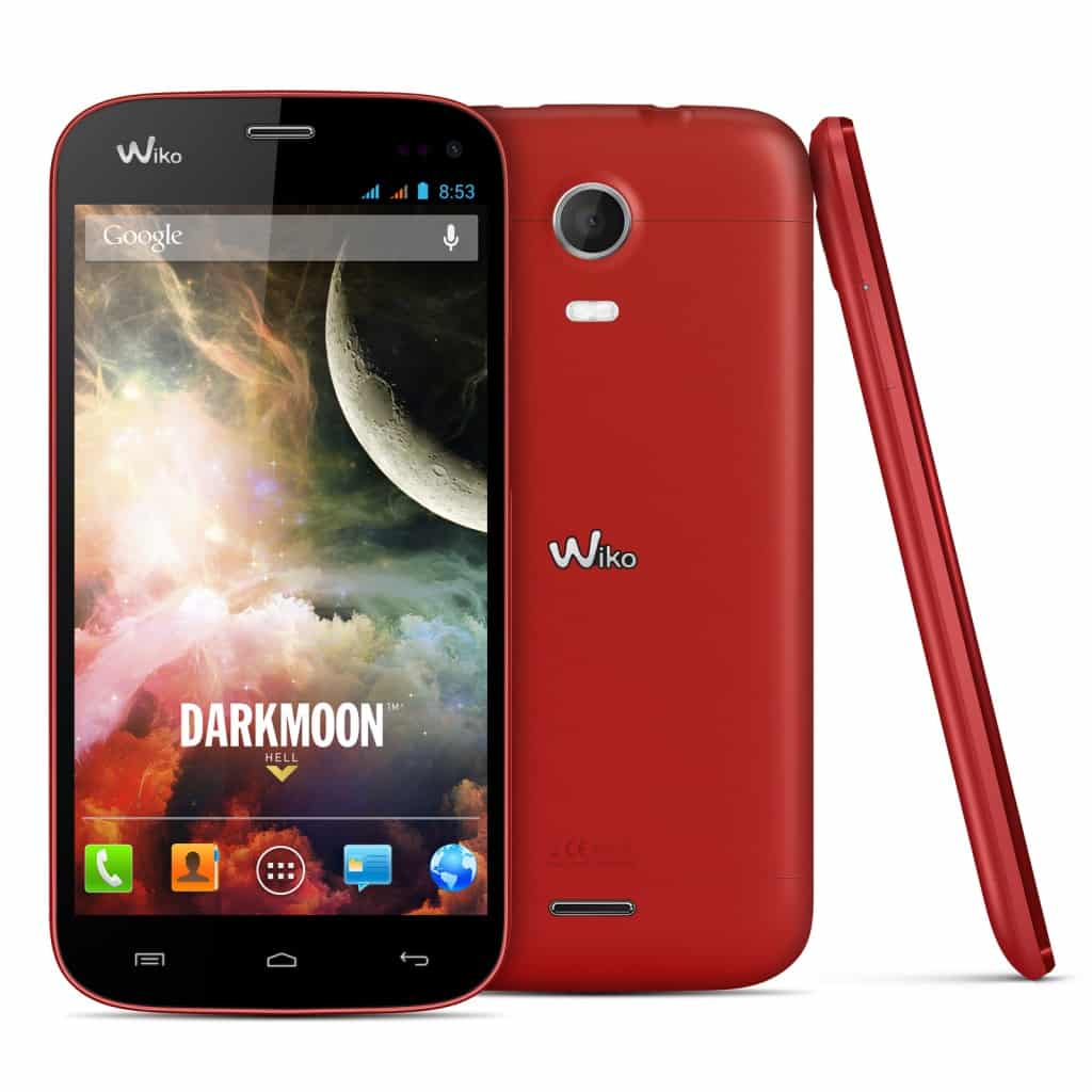 Wiko Darkmoon Rouge Wiko Darkmoon Rouge 4 Go