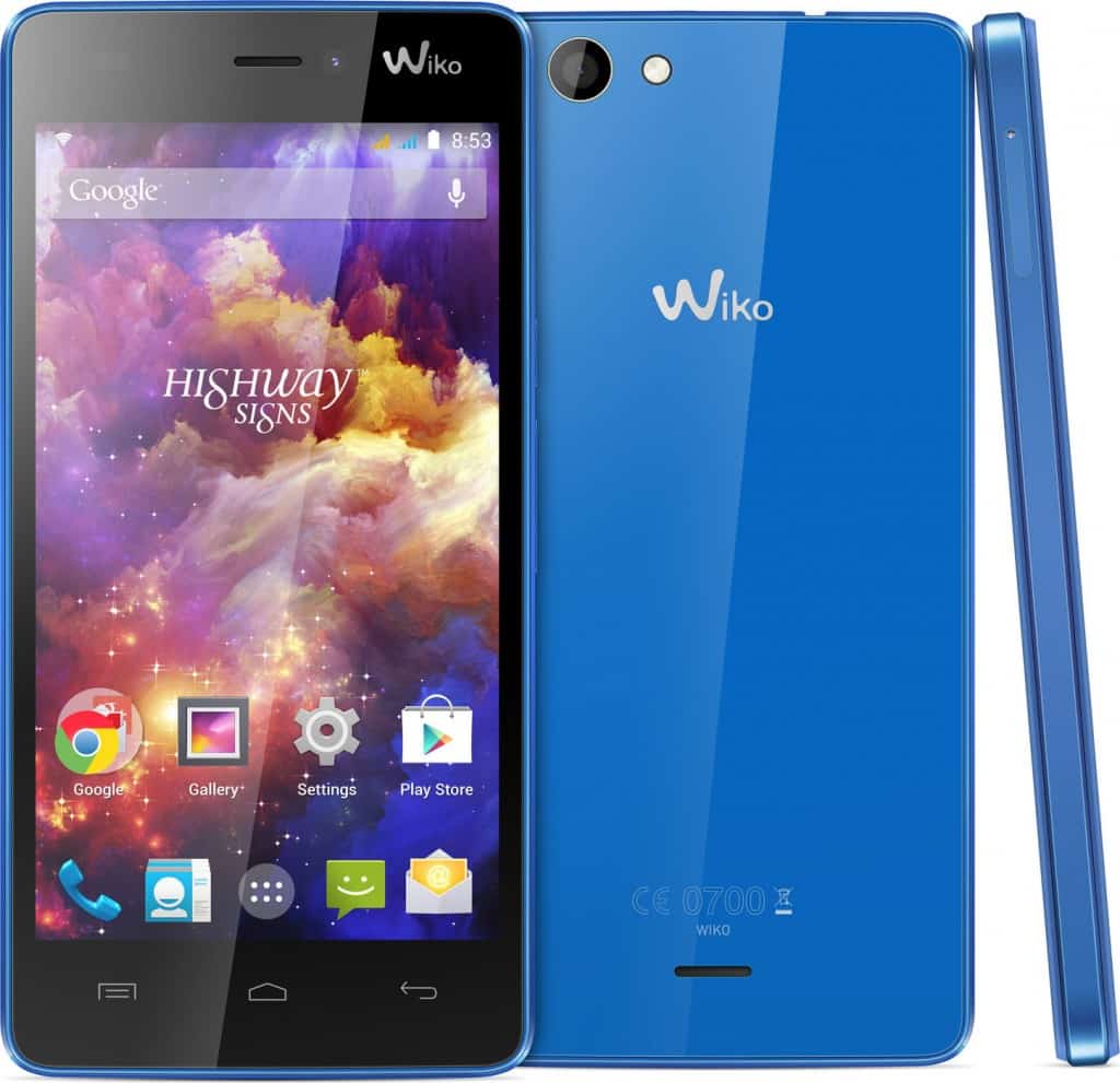 Wiko Highway Signs Bleu Wiko Highway Signs Bleu