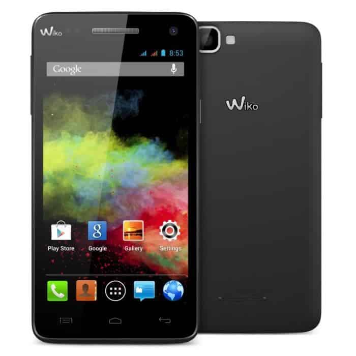 Wiko Rainbow 4G noir Wiko Rainbow 4G noir