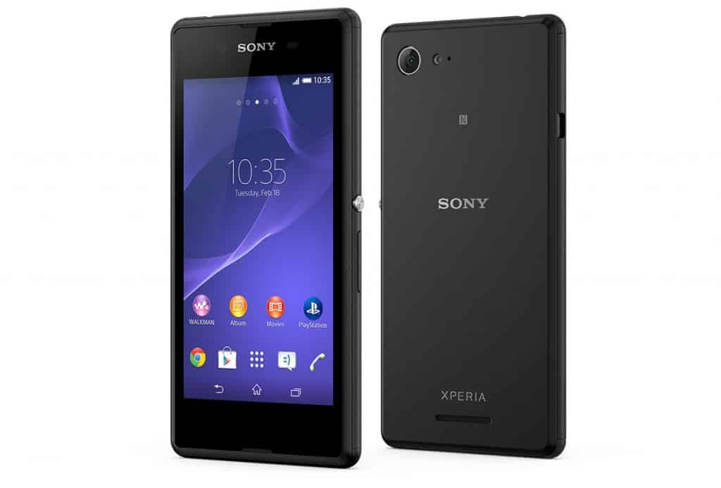 Sony Xperia E3 Noir Sony Xperia E3 Noir