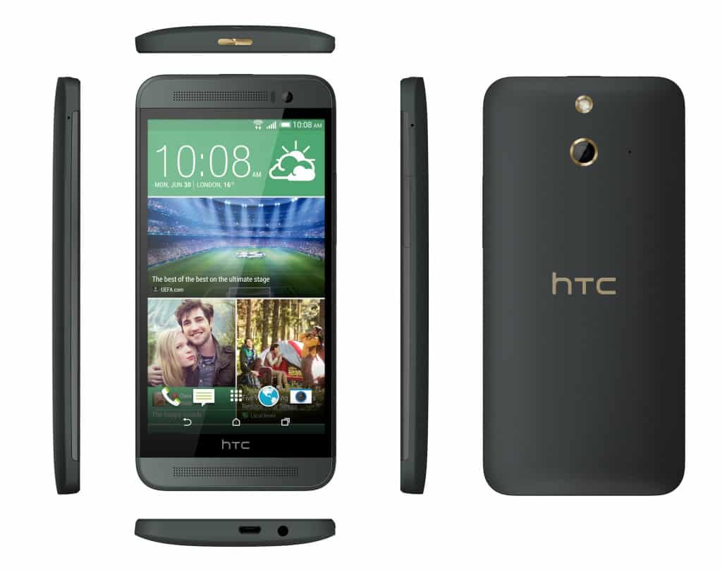 HTC One E8 Noir/Gris