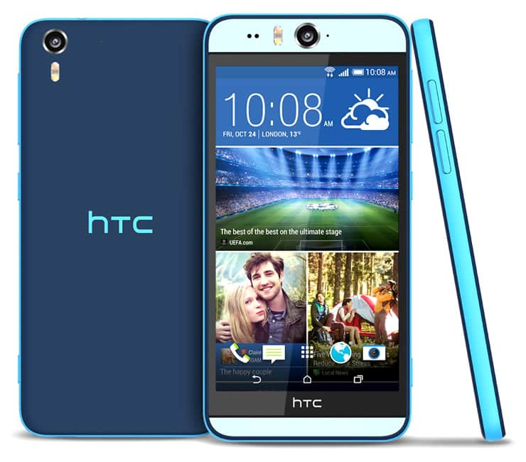 HTC Desire Eye Bleu