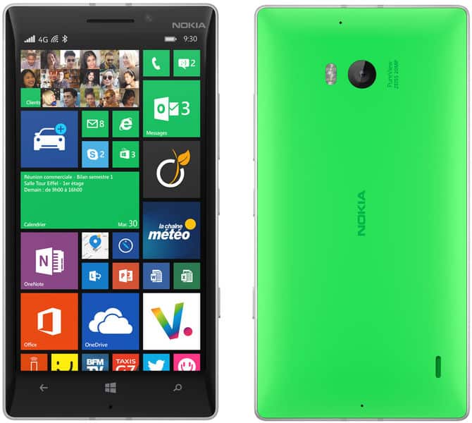 Nokia Lumia 930 Vert Nokia Lumia 930 vert