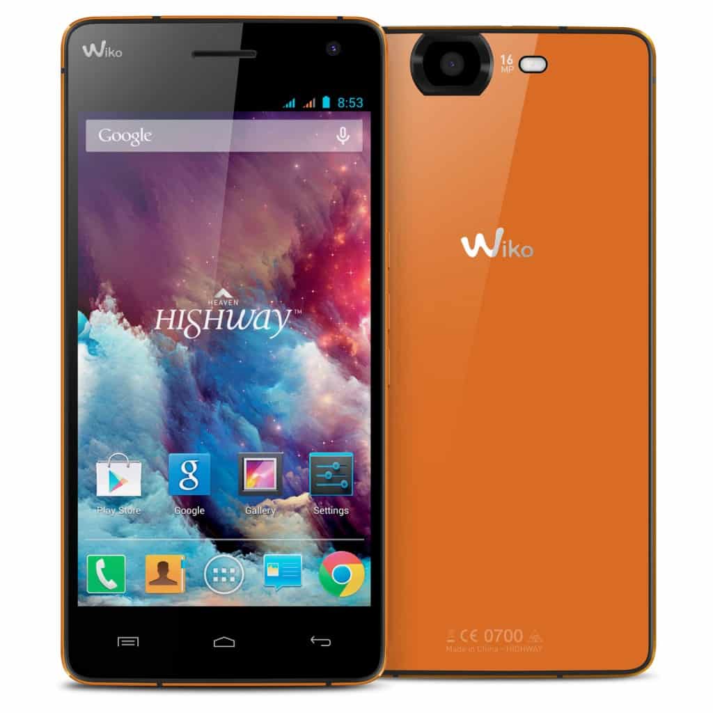 Wiko Highway 4G Orange Wiko Highway 4G Orange