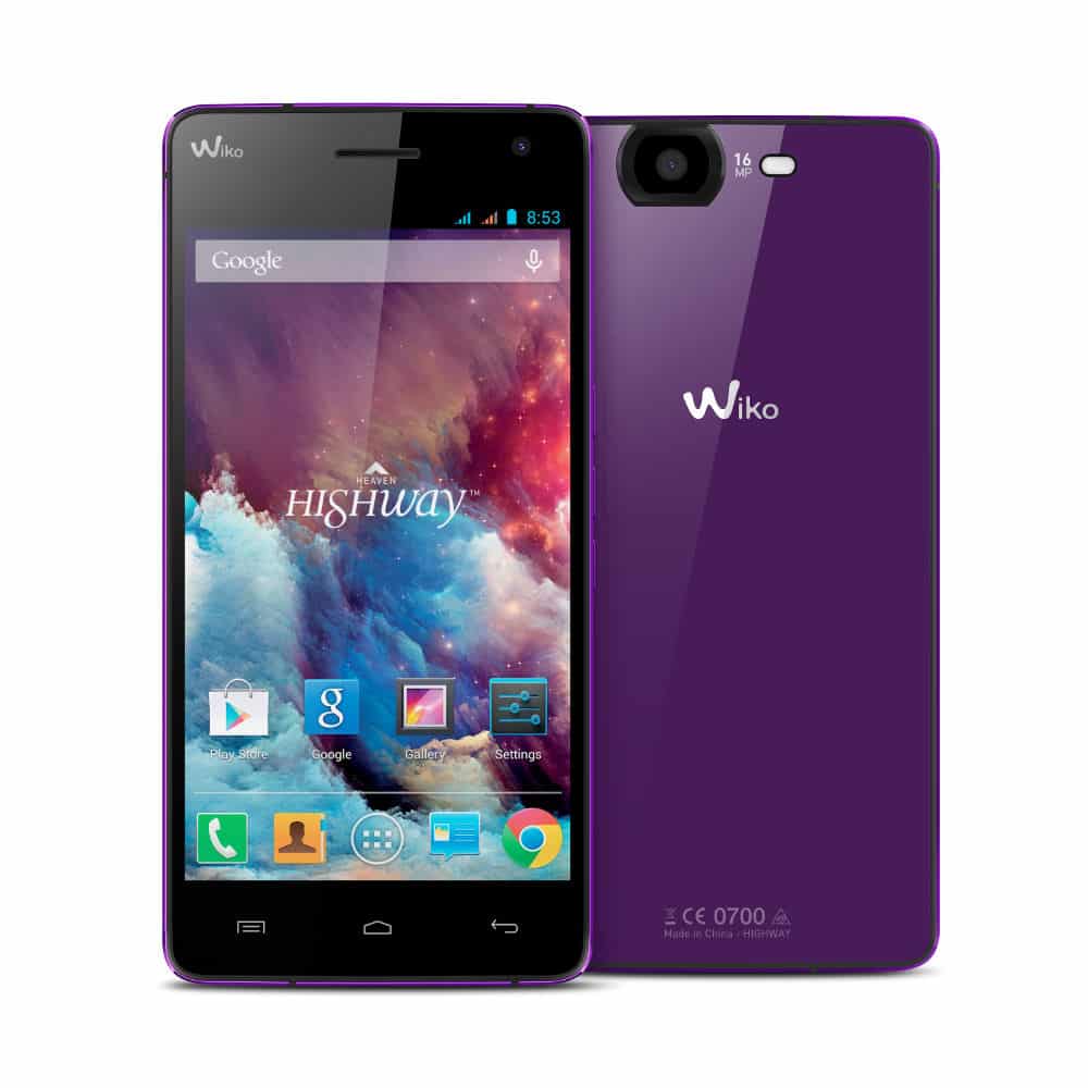 Wiko Highway 4G Violet Wiko Highway 4G Violet
