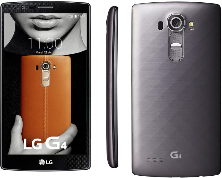 LG G4 Gris métallisé en titane LG G4 Gris métal Titane