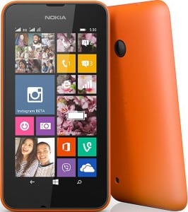 Microsoft Lumia 530 – Orange 4 Go
