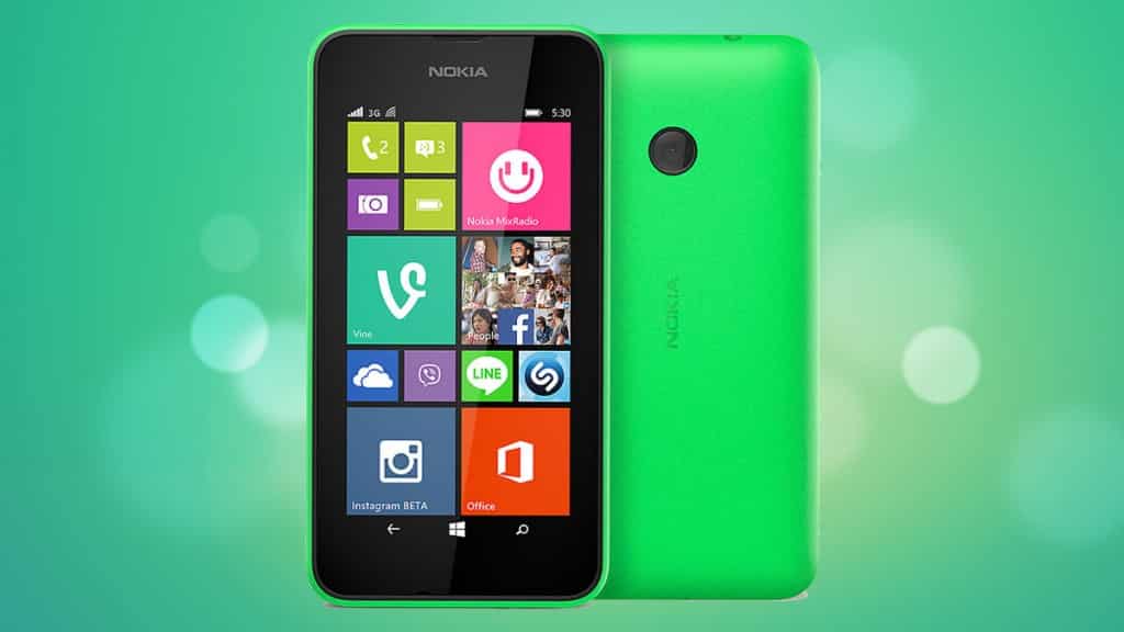 Nokia Lumia 530 vert Nokia Lumia 530 vert