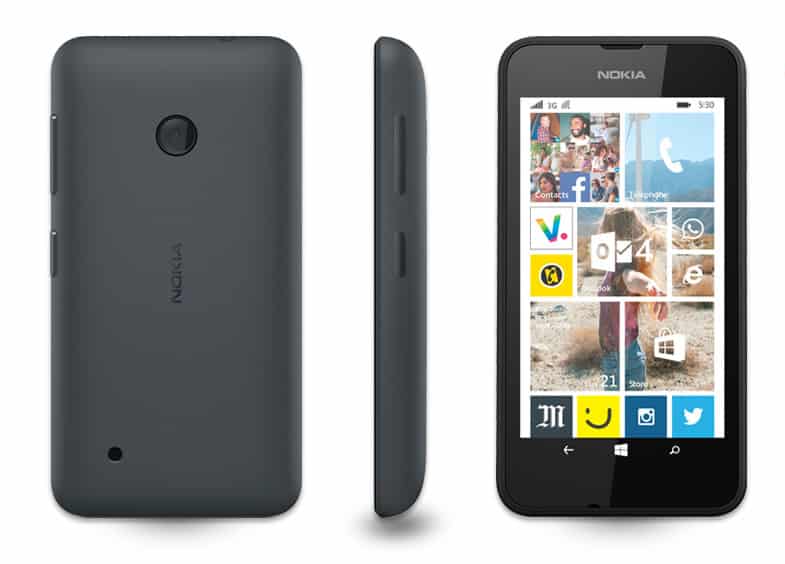 Nokia Lumia 530 Noir