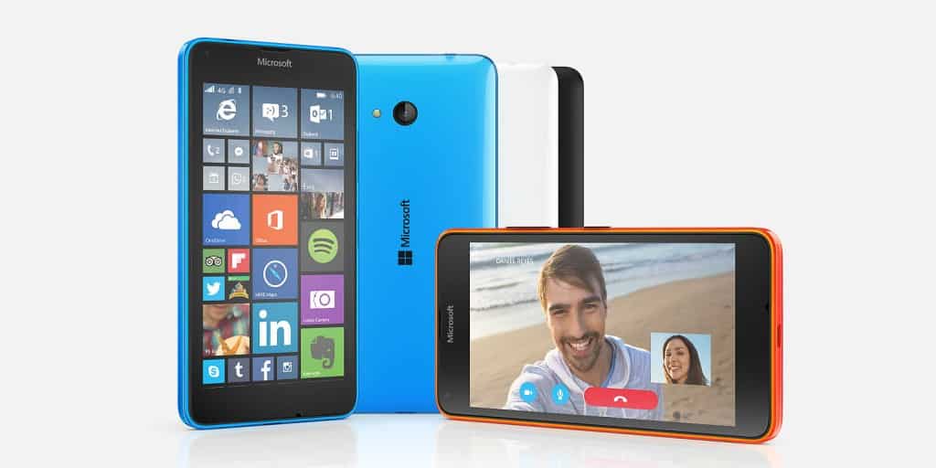 Lumia 640 Bleu Lumia 640 Orange