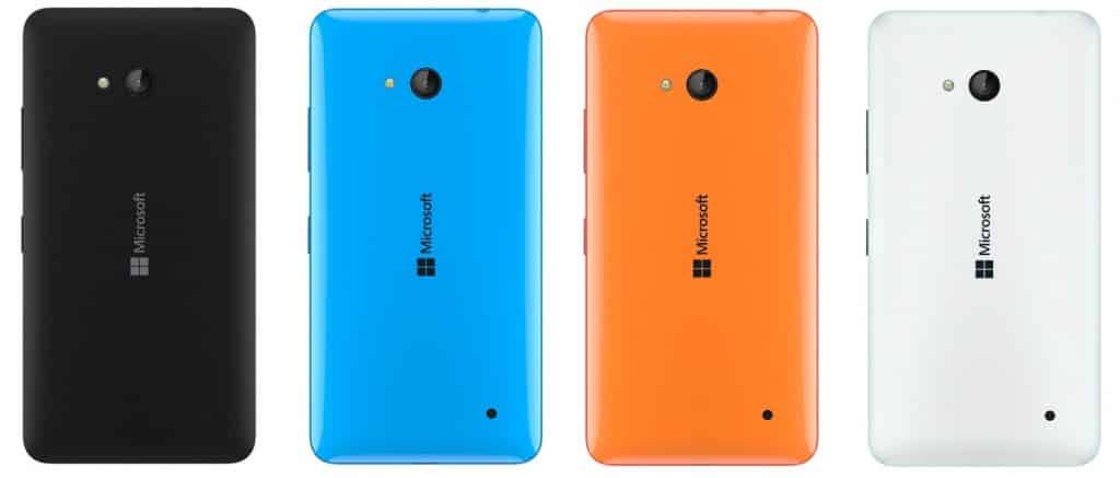Lumia 640 Blanc Lumia 640 Orange