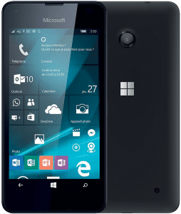 Microsoft Lumia 550 – Noir 8 Go