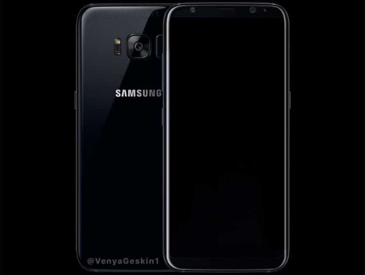 Concept du Galaxy S8 de Samsung