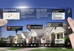 Une prise de vue avec de la réalité augmentée
