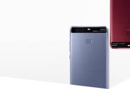 l'arrière du Huawei P9