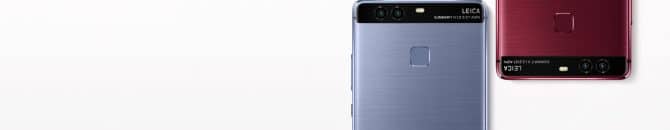 l'arrière du Huawei P9