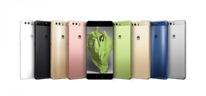 image publicitaire du Huawei P10