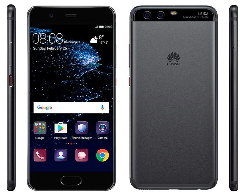 Apperçu du Huawei P10