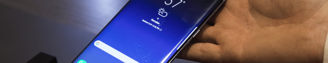 écran du Galaxy S8