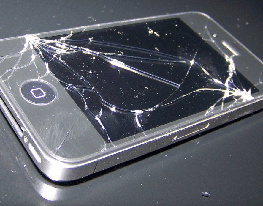 Ecran d'iPhone cassé Ecran d'iPhone cassé