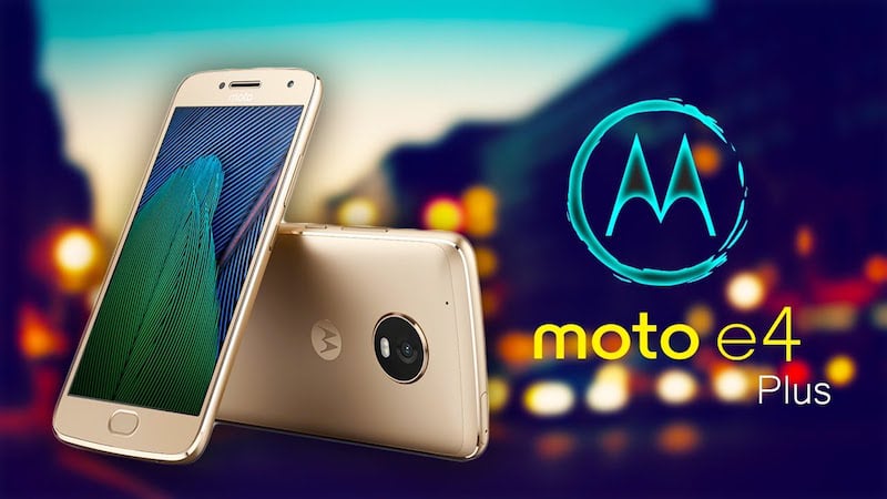 Moto E4