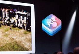 La réalité augmentée a été introduite sur iPhone grâce à l'iOS11
