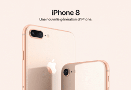 L'iPhone 8 ne présente que très peu de différences avec l'iPhone 7.