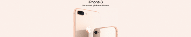 L'iPhone 8 ne présente que très peu de différences avec l'iPhone 7.