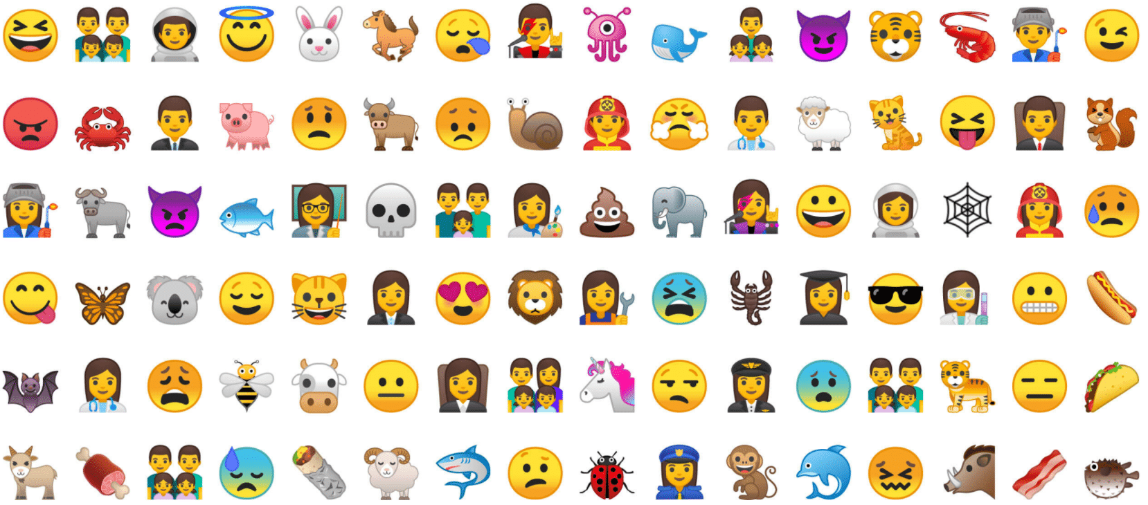 Android 8.0 Oreo promet 60 nouveaux emojis