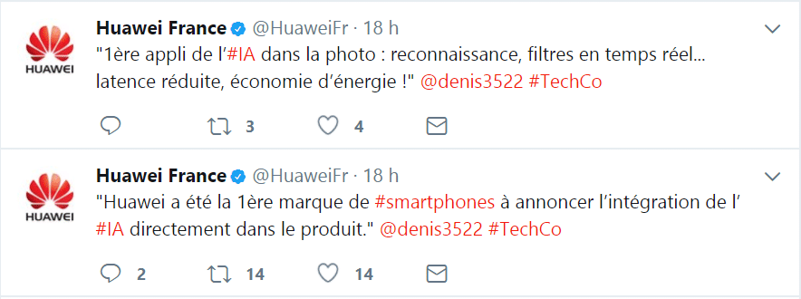 Huawei investit dans l'intelligence artificielle