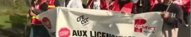 Les salariés de Nokia ont manifesté à Lannion jeudi 14 septembre
