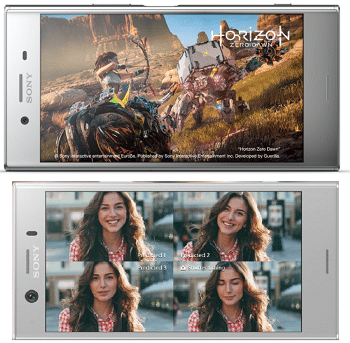 Les Sony Xperia XZ1 et XZ Premium